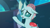 Size: 1280x720 | Tagged: safe, derpibooru import, screencap, ocellus, changedling, changeling, school raze, female, raised hoof, solo