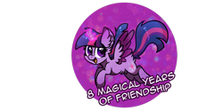 Size: 2000x1000 | Tagged: safe, artist:vale-bandicoot96, derpibooru import, twilight sparkle, twilight sparkle (alicorn), alicorn, pony, female, glowing horn, mare, simple background, smiling, solo, transparent background