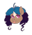 Size: 451x489 | Tagged: safe, artist:amaraburrger, derpibooru import, oc, oc only, oc:sandy sketch, earth pony, hybrid, pony, unicorn, curly mane, cute, female, head, mlem, silly, simple background, small horn, solo, tongue out, transparent background