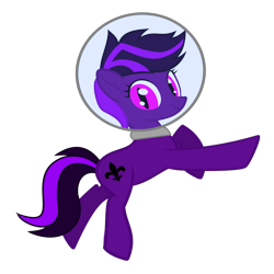 Size: 1000x1000 | Tagged: safe, artist:kiodima, derpibooru import, oc, oc:kioshka, pony, astronaut, simple background, solo, space helmet, transparent background, vector