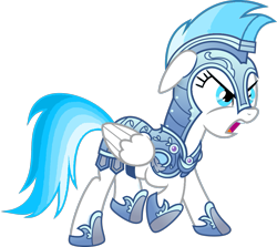 Size: 947x843 | Tagged: safe, artist:snowy-arc, derpibooru import, oc, oc:lesa castle, pegasus, pony, armor, female, guardsmare, mare, royal guard, simple background, solo, transparent background