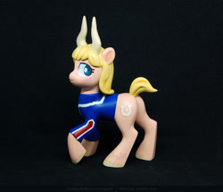 Size: 1033x887 | Tagged: safe, artist:merionic, derpibooru import, pony, craft, my hero academia, ponified, pony tsunotori, quirked pony, sculpture, solo, u.a. gym uniform