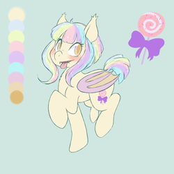 Size: 1024x1024 | Tagged: safe, artist:shyamette, derpibooru import, oc, bat pony, solo