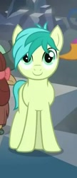 Size: 291x671 | Tagged: safe, derpibooru import, screencap, sandbar, earth pony, pony, what lies beneath, cropped, male, smiling