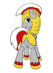 Size: 1245x1720 | Tagged: safe, artist:jackalopeoddity, derpibooru import, oc, oc:knight fire, pony, male, plot, royal guard