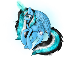 Size: 2048x1536 | Tagged: safe, artist:melonseed11, derpibooru import, oc, oc:moonlight shadow, alicorn, pony, alicorn oc, female, mare, simple background, solo, transparent background