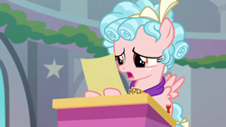 Size: 1280x720 | Tagged: safe, derpibooru import, screencap, cozy glow, pegasus, pony, school raze, female, filly, solo