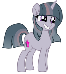 Size: 2316x2589 | Tagged: safe, artist:seaswirls, derpibooru import, oc, oc:stony star, pony, unicorn, female, mare, simple background, solo, transparent background