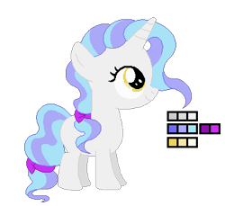 Size: 349x319 | Tagged: safe, artist:awoomarblesoda, derpibooru import, oc, oc:skyahine twist, pony, unicorn, female, filly, reference sheet, simple background, solo, transparent background