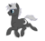 Size: 560x500 | Tagged: safe, artist:darkodraco, derpibooru import, dark moon, graphite, pony, unicorn, male, simple background, smiling, solo, stallion, transparent background, underhoof