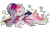 Size: 1320x831 | Tagged: safe, artist:furashi, derpibooru import, oc, oc only, oc:candy quartz, oc:retro wave, bat pony, pony, bat pony oc, candywave, chest fluff, cute, ear fluff, fangs, female, floppy ears, flower, fluffy, male, mare, piercing, siblings, silly, simple background, snuggling, stallion, transparent background, wing piercing, wings