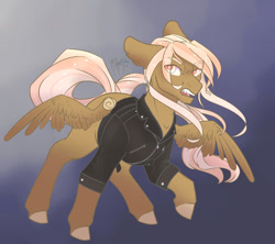 Size: 1280x1136 | Tagged: safe, artist:mint-and-love, derpibooru import, oc, oc:softboi, pegasus, pony, clothes, jacket, leather jacket