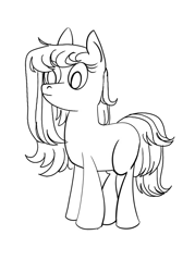 Size: 500x700 | Tagged: safe, derpibooru import, pony, monochrome, simple background, sketch, sketch dump, white background