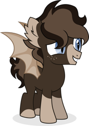 Size: 1600x2241 | Tagged: safe, artist:cirillaq, derpibooru import, oc, oc:onyx, bat pony, pony, colt, male, simple background, solo, transparent background, vector