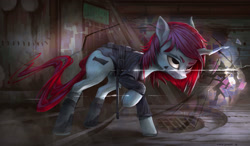 Size: 3278x1911 | Tagged: safe, artist:weirdcloud, derpibooru import, oc, fight, illustration