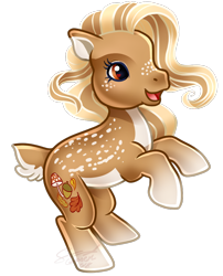 Size: 688x850 | Tagged: safe, artist:conphettey, derpibooru import, oc, deer pony, original species, pony, g3, cute, i can't believe it's not hasbro studios, simple background, solo, transparent background