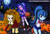 Size: 1288x877 | Tagged: safe, artist:charliexe, derpibooru import, adagio dazzle, aria blaze, sonata dusk, equestria girls, adagiazonga dazzle, adoragio, ariabetes, breasts, candy, cleavage, clothes, costume, crossover, cute, devil, female, food, halloween, halloween costume, holiday, jack-o-lantern, juliet starling, lollipop, lollipop chainsaw, looking at you, night, pigtails, ponytail, pumpkin, pumpkin bucket, reaching out, sailor moon, satan, shoes, sneakers, sonatabetes, stupid sexy adagio dazzle, the dazzlings, town, trick or treat, twintails