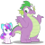 Size: 1024x1030 | Tagged: safe, artist:aleximusprime, derpibooru import, princess flurry heart, spike, dragon, adult, adult spike, bewildered, clueless, confused, fat spike, filly flurry heart, i dunno lol, older, older flurry heart, older spike, shrug, shrugging, simple background, transparent background, vector, winged spike