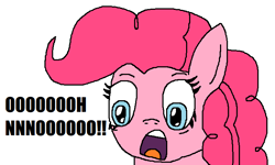 Size: 705x423 | Tagged: safe, artist:logan jones, derpibooru import, pinkie pie, earth pony, pony, banjo kazooie: nuts and bolts, female, jontron, oh no, reaction image