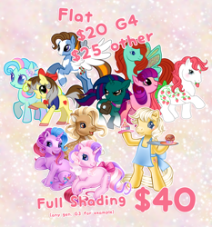 Size: 932x1000 | Tagged: safe, artist:conphettey, derpibooru import, sugarberry, oc, pony, commission, commission info, sunrise song