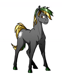 Size: 1280x1586 | Tagged: safe, artist:akweer, derpibooru import, oc, oc only, oc:deep sky, earth pony, pony, solo