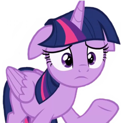 Size: 1536x1536 | Tagged: safe, derpibooru import, edit, edited screencap, editor:huntercwalls, editor:lonely fanboy48, screencap, twilight sparkle, twilight sparkle (alicorn), alicorn, pony, school raze, background removed, cute, disappointed, female, floppy ears, mare, sad, simple background, solo, transparent background