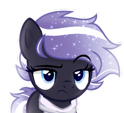 Size: 639x579 | Tagged: safe, artist:sapphireartemis, derpibooru import, oc, oc:crystal nights, earth pony, pony, female, mare, simple background, solo, transparent background