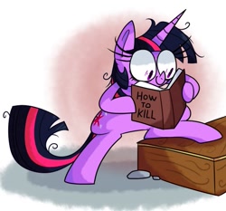 Size: 545x507 | Tagged: safe, artist:vdru7, derpibooru import, twilight sparkle, unicorn twilight, pony, unicorn, bipedal, book, messy mane, mickey mouse, ponified, reading, solo, this will end in death, this will end in murder, twilight snapple