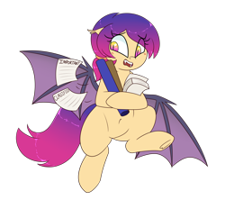 Size: 3600x3200 | Tagged: safe, artist:notenoughapples, derpibooru import, oc, oc only, oc:buckwheat, bat pony, simple background, solo, transparent background