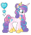 Size: 1112x1248 | Tagged: safe, artist:sweet-psycho-uwu, derpibooru import, princess flurry heart, pony, heart eyes, next generation, older, older flurry heart, reference sheet, simple background, solo, transparent background, wingding eyes