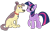 Size: 689x423 | Tagged: safe, artist:marcuvan0, derpibooru import, twilight sparkle, twilight sparkle (alicorn), alicorn, lucky smarts, pound puppies, simple background, transparent background