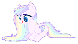 Size: 1024x576 | Tagged: safe, artist:m-00nlight, derpibooru import, oc, oc:rainy, pegasus, pony, base used, female, mare, prone, simple background, solo, transparent background