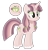 Size: 410x423 | Tagged: safe, artist:6-fingers-lover, derpibooru import, oc, oc:apple star, pony, unicorn, female, magical threesome spawn, mare, multiple parents, offspring, parent:applejack, parent:mud briar, parent:trouble shoes, parents:troublejackbriar, simple background, solo, transparent background, unshorn fetlocks