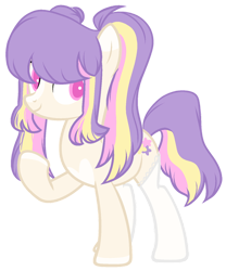 Size: 600x721 | Tagged: safe, artist:pegasski, artist:sugarplanets, derpibooru import, oc, oc only, oc:daisy doll, earth pony, pony, base used, clothes, colored pupils, female, mare, socks, solo