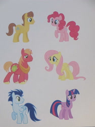 Size: 3000x4000 | Tagged: safe, artist:sheaisawesome666, derpibooru import, big macintosh, caramel, fluttershy, pinkie pie, soarin', twilight sparkle, twilight sparkle (alicorn), alicorn, earth pony, pegasus, pony, crack shipping, female, fluttermac, male, shipping, soarlight, straight