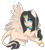 Size: 1280x1411 | Tagged: safe, artist:malicious-demi, derpibooru import, oc, oc only, original species, pegasus, pony, bangles, bracelet, claws, crown, diadem, eyeshadow, female, green eyes, grey hair, jewelry, leonine tail, looking to the right, makeup, mare, necklace, one hoof raised, open mouth, paws, prone, regalia, simple background, smiling, smug, socks (coat marking), solo, sphinx pony, spread wings, tiara, transparent background, wings