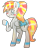 Size: 1575x2100 | Tagged: artist needed, safe, derpibooru import, edit, oc, oc only, pegasus, pony, 2019 community collab, blushing, derpibooru community collaboration, female, headphones, mare, ponytail, simple background, solo, traditional art, transparent background, waving