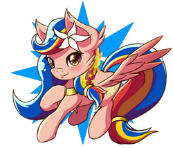 Size: 3500x3000 | Tagged: safe, artist:mutant-horsies, derpibooru import, oc, oc:pearl shine, pegasus, pony, female, nation ponies, philippines, ponified, solo