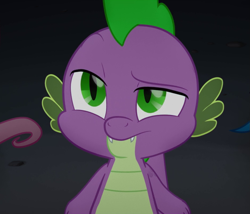 Size: 941x804 | Tagged: safe, derpibooru import, screencap, spike, dragon, my little pony: the movie, cropped, male, solo