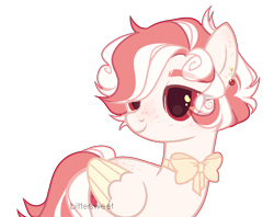 Size: 1100x870 | Tagged: safe, artist:biitt, derpibooru import, oc, oc:rafaello candifer, pegasus, pony, bowtie, male, simple background, solo, stallion, transparent background