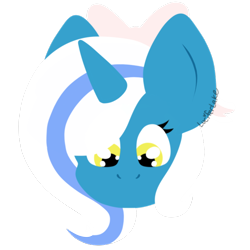 Size: 768x768 | Tagged: safe, derpibooru import, oc, oc only, oc:fleurbelle, alicorn, pony, adorabelle, alicorn oc, bow, cute, female, golden eyes, hair bow, long mane, mare, ribbon