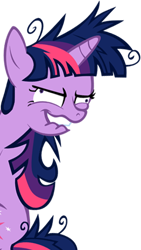 Size: 336x595 | Tagged: safe, derpibooru import, twilight sparkle, lesson zero, crazy face, faic, insanity, simple background, solo, that fucking cat, transparent background, twilight snapple, twilynanas