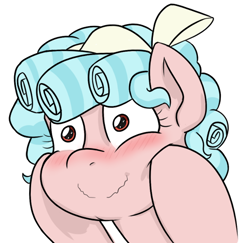 Size: 634x617 | Tagged: artist needed, safe, derpibooru import, cozy glow, pegasus, pony, /mlp/, blushing, bow, cheeks, drawthread, hair bow, solo