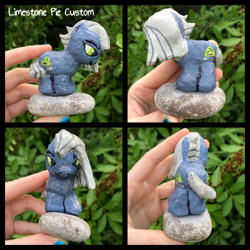 Size: 3264x3264 | Tagged: safe, artist:krazykari, derpibooru import, limestone pie, pony, craft, custom, irl, photo, solo, toy