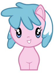 Size: 2000x2700 | Tagged: safe, artist:toyminator900, derpibooru import, oc, oc:artabana, pony, chibi, cutie mark crew, high res, simple background, solo, toy, transparent background