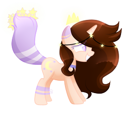 Size: 2503x2293 | Tagged: safe, artist:sugaryicecreammlp, derpibooru import, oc, oc only, oc:mimi, pony, unicorn, base used, commission, digital art, eye clipping through hair, female, hair over one eye, high res, mare, simple background, solo, stars, transparent background