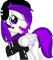 Size: 524x598 | Tagged: safe, artist:purplesounds, derpibooru import, oc, oc only, pony, simple background, smiling, solo, transparent background