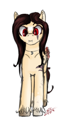 Size: 578x1039 | Tagged: safe, artist:speed-chaser, derpibooru import, oc, oc:alissa, pegasus, pony, community related, eye scar, female, mare, scar, simple background, solo, transparent background, unshorn fetlocks