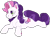 Size: 1024x764 | Tagged: safe, artist:aliensphynx, derpibooru import, sweetie belle (g3), pony, g3, female, prone, simple background, smiling, solo, transparent background