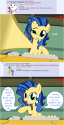 Size: 800x1551 | Tagged: safe, artist:flash equestria photography, derpibooru import, oc, oc:milky way, earth pony, pony, milkmare of trottingham, 4chan, ask, computer mouse, female, keyboard, mare, solo, tumblr
